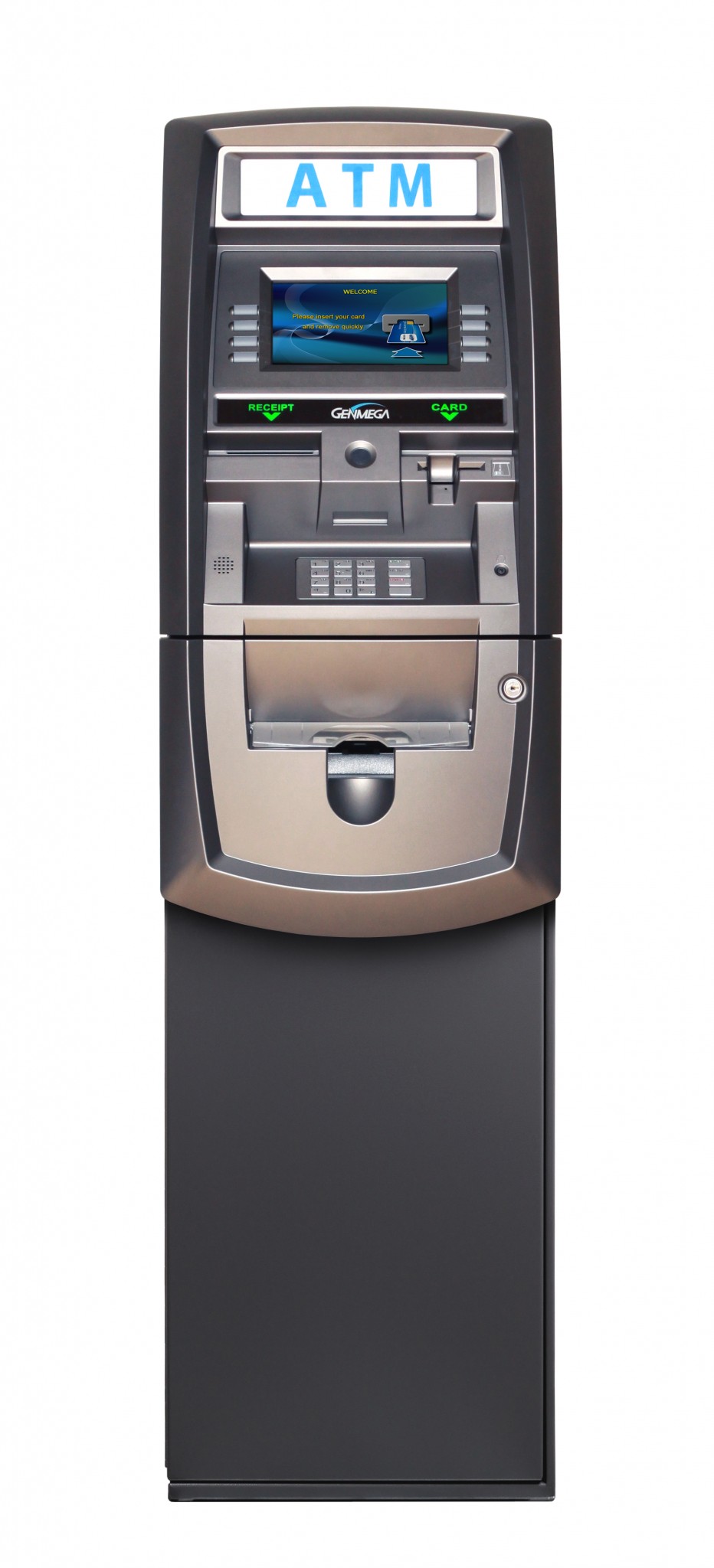 Genmega G2500 ATM, front view